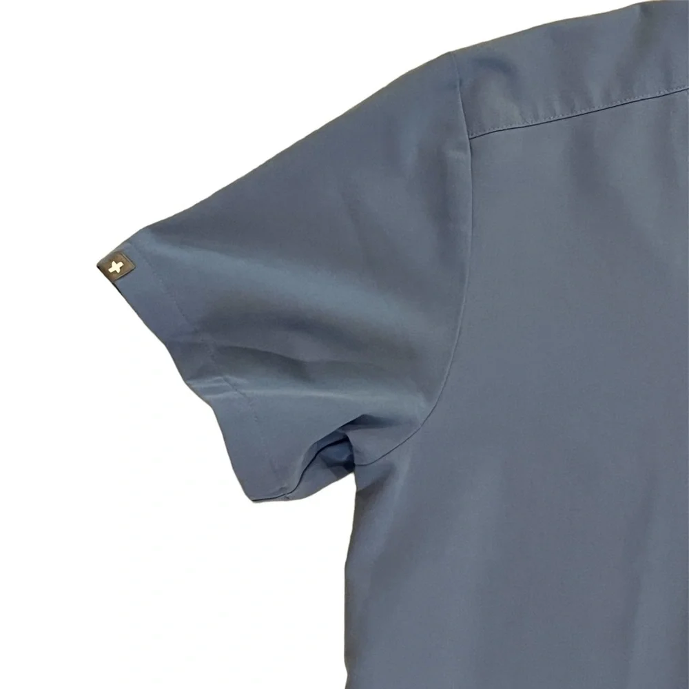 Figs • Pisco / Leon Ceil Blue Scrub Set - S Short